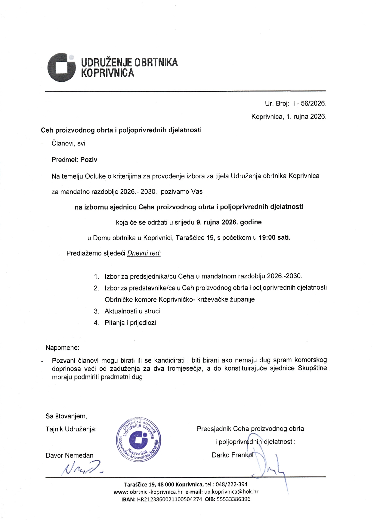 Proizvodnja i poljoprivreda